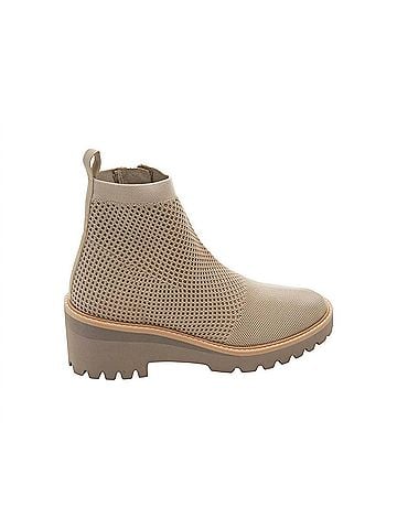 VANELi Women's Marina Boots in Taupe Stretch Knit (view 1)