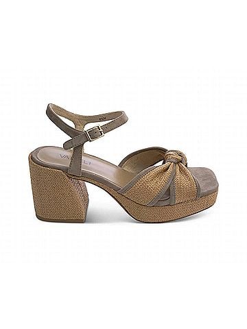 VANELi Women's Mina Natural Sandal in Military Suede (view 1)