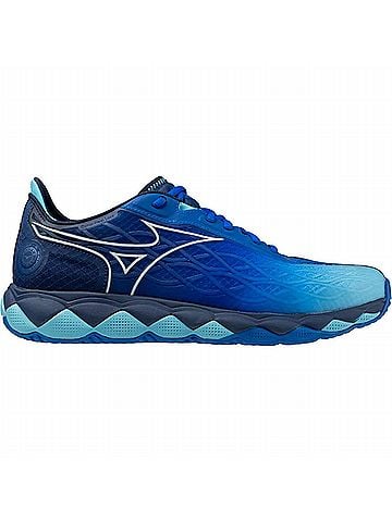 Mizuno Women's Wave Enforce Tour Ac Sneakers in Aqua/Blue (view 1)