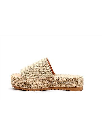 Matisse Women's Del Mar Platform Sandals in Natural Rafia (view 2)