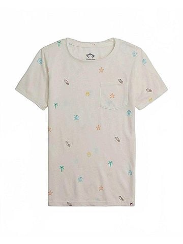 Appaman Boy's Concert Beach Graphic T-Shirt 7 Mo in White (view 1)
