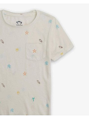 Appaman Boy's Concert Beach Graphic T-Shirt 8 Mo in White (view 2)