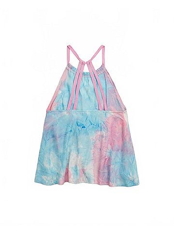 Appaman Girl's Tie Dye Sanibel Tank in Pink &amp; Blue Tie Dye (view 2)