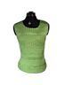 One 100% Polyester Camo Green Sleeveless Blouse Size XL - photo 1