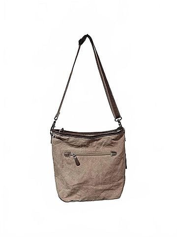 Myra Women's Pink Patchy Shoulder Bag in Beige (view 1)