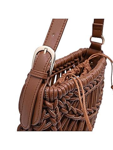 Moda Luxe Women's Francesca Clutch in Cognac (view 2)