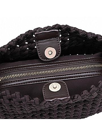 Sol and Selene Women's Solara Shoulder Bag in Chocolate (view 2)