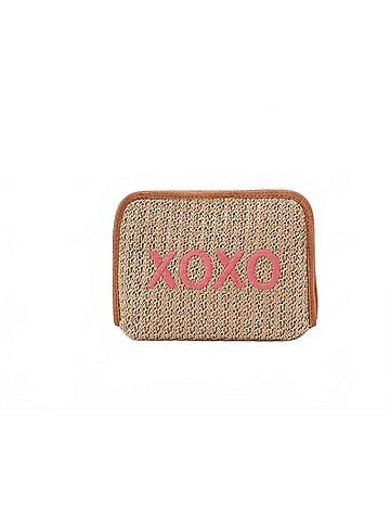 Hobo The Original Beauty Cosmetic Pouch in Straw And Wild Rose (view 1)