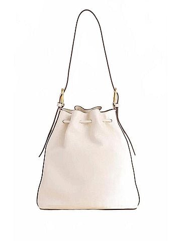 Spartina 449 Women's Siren Eden Drawstring Shell Bag in Light Beige (view 2)