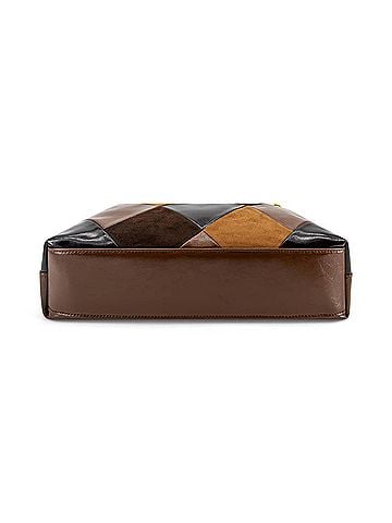 Like Dreams Women's Indie Quilt Shoulder Bag in Brown (view 2)