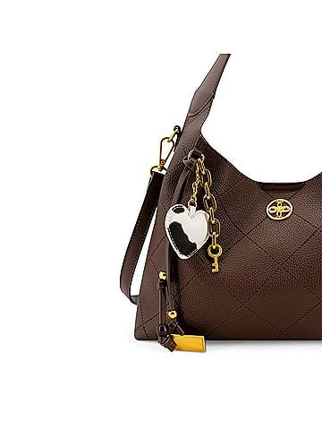 Like Dreams Women's Sadie Western Charm Shoulder Bag in Brown (view 2)