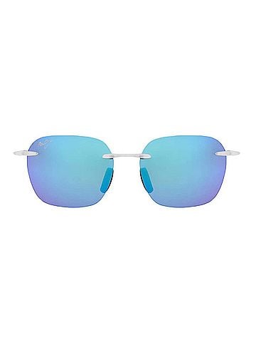 Maui Jim Women's Square-Frame Nylon Sunglasses in Blue-Purple (view 2)