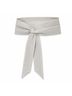 IRO Gray Nera Cuts Cloud Wrap Belt in Cloud Grey Size S - photo 1