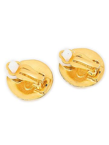 Chanel Small CC Round Clip On Earrings (view 2)
