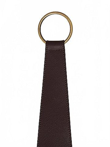 Sanctuary Women's Leather Link Belt in Rich Soil (view 2)