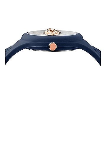 Versus Versace Women's Fire Island Lion Strap Watch in Blue (view 2)