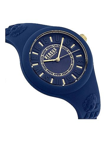 Versus Versace Women's Fire Island Strap Watch in Blue (view 2)