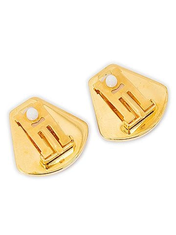 Hermes Leather Goods Cloisonne Clip On Earrings (view 2)