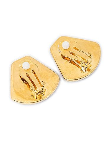 Hermes Leather Goods Cloisonne Clip On Earrings (view 2)