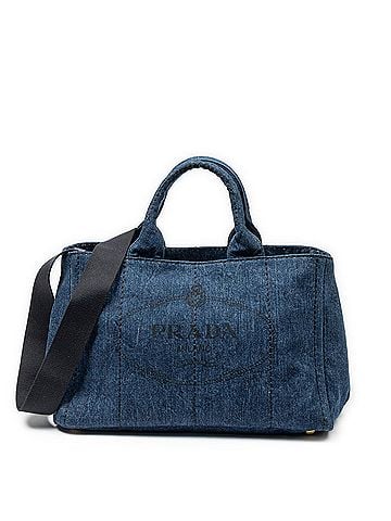 Prada Medium Canapa Tote (view 1)