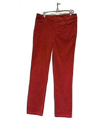 Tribal Women's Corduroy Pants in Chili Red (view 2)