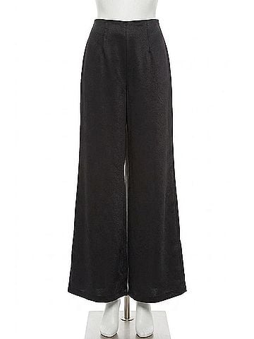 Elliatt Lydia Wide Leg Jumpsuit in Black (view 1)