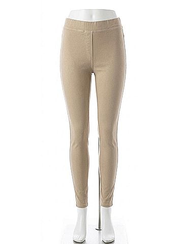 Angel High Waisted Leggings in Sand (view 1)