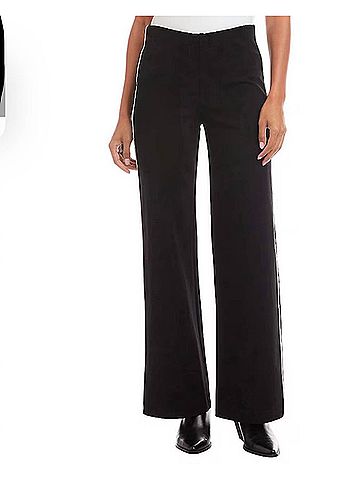 Karen Kane Contrast Pant in Black And Cream (view 2)