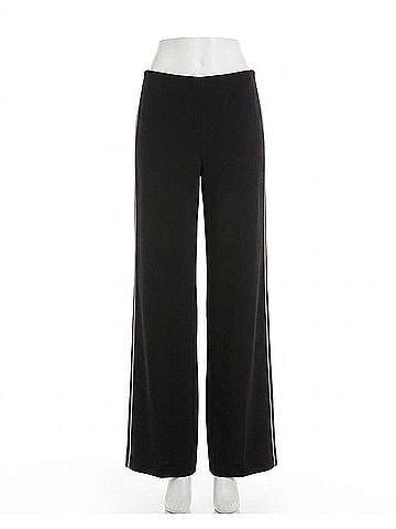 Karen Kane Contrast Pant in Black And Cream (view 1)