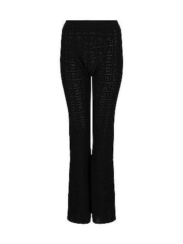 Givenchy Women's 4g Monogram Knit Leggings in Black (view 1)