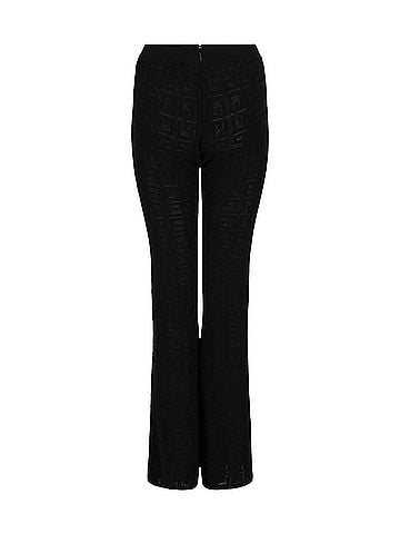 Givenchy Women's 4g Monogram Knit Leggings in Black (view 2)