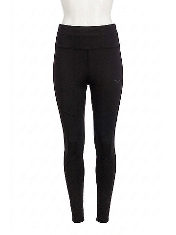 Mizuno Women's Breath Thermo Running Tight in Black (view 2)