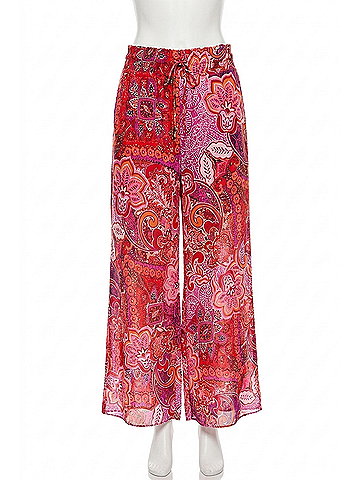 Johnny Was Violetta Pant in Lantana Scarf (view 1)