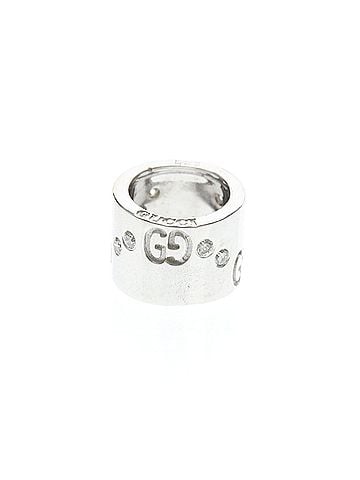 Gucci Gucci Icon Diamond Top White Gold (18K) Diamond Men,Women Fashion Pendant (Silver) (view 1)