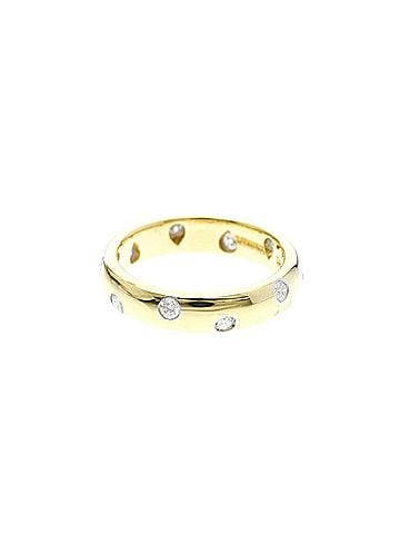 Tiffany & Co. Tiffany Dots Diamond Ring Yellow Gold (18K),Platinum Fashion Diamond Band Ring Gold (view 2)