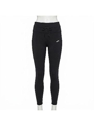 Brooks Luxe Running Tights in Black (view 1)