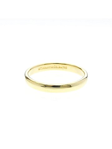 Tiffany & Co. Tiffany Wedding Band Rings Yellow Gold (18K) Fashion No Stone Band Ring Gold (view 1)