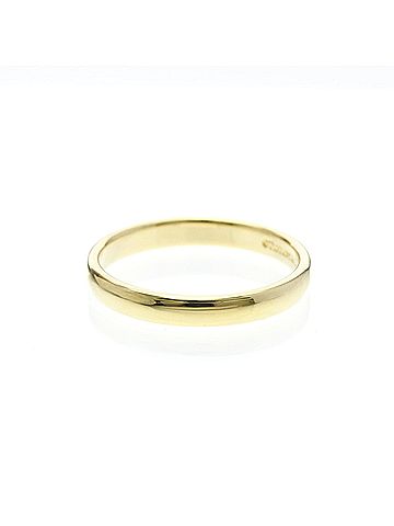 Tiffany & Co. Tiffany Wedding Band Rings Yellow Gold (18K) Fashion No Stone Band Ring Gold (view 2)