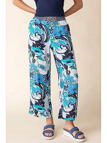 Habitat Beach Mix Flood Pant in Indigo (view 2)