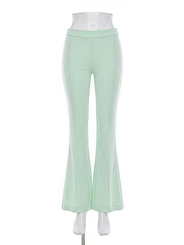 Generation Love Wesley Lightweight Crepe Pants in Mint (view 1)