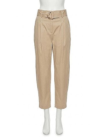 Generation Love Cassie Sateen Pants in Light Khaki (view 1)