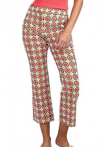 Trina Turk Lulu Pant in Multi Geo Print (view 2)