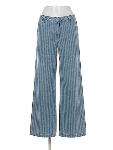 Kut from the Kloth Ryan Wide Leg High Rise Pants in Blue Ribbon (view 1)