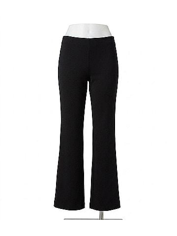 Karen Kane Fillis Faux Suede Bootcut Pants in Black (view 1)