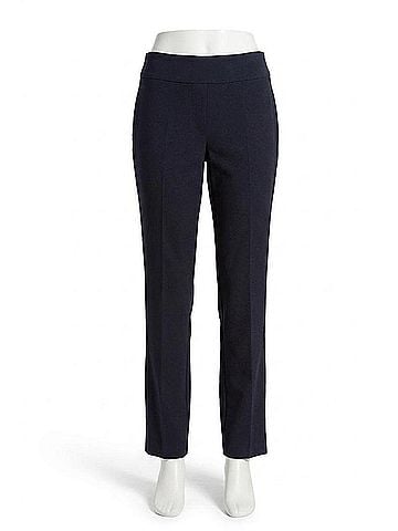 Tribal Women's Fia High Rise Straight Pull On Trouser in Ink (view 1)