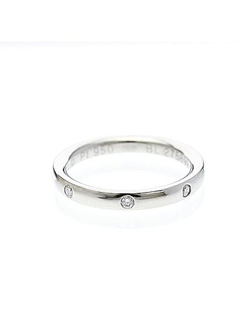 Van Cleef & Arpels Van Cleef &amp; Arpels Tendremont Ring Platinum Fashion Diamond Band Ring Silver (view 1)