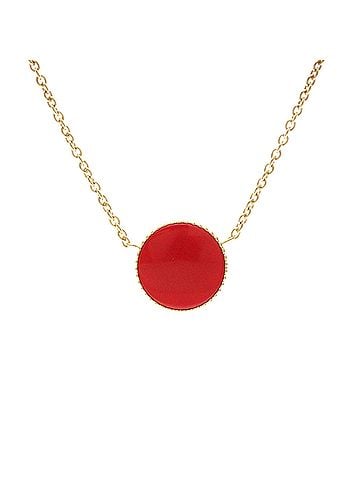Christian Dior Christian Dior Rose De Vent Necklace Pink Gold (18K) Diamond,Carnelian Women,Men Fashion Necklace (Pink Gold) (view 2)