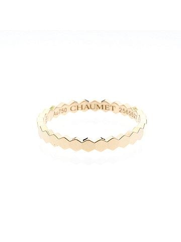 Chaumet Chaumet B-de-Chaumet Ring Pink Gold (18K) Fashion No Stone Band Ring Pink Gold (view 1)