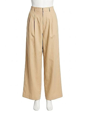 Astr Neha Wide Leg Pants in Khaki (view 1)