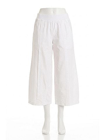 XCVI Benson Cropped Pants in White (view 1)
